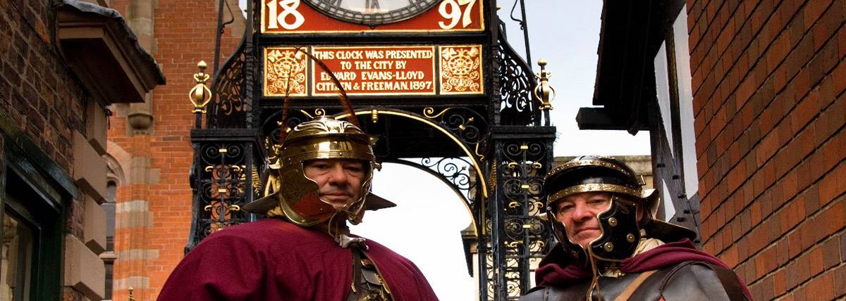 Enjoy a Roman tour of Chester city